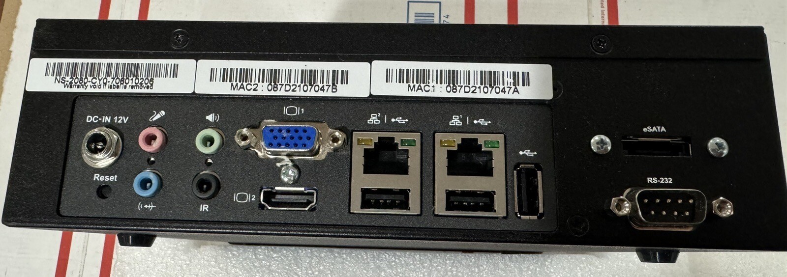 NUUO NVRsolo NS-2080
