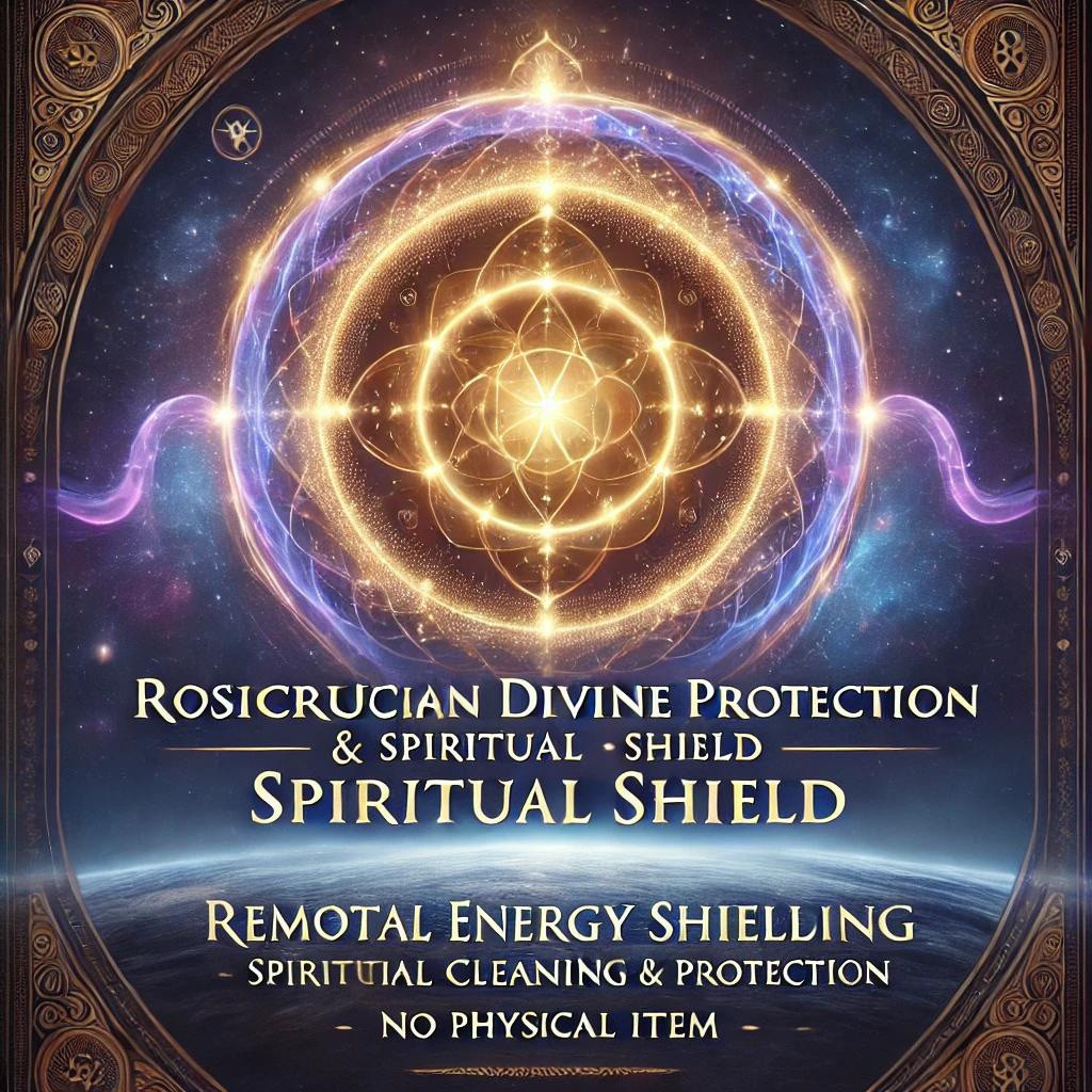 Rosicrucian Divine Protection – Remote Energy Shield & Spiritual Cleansing
