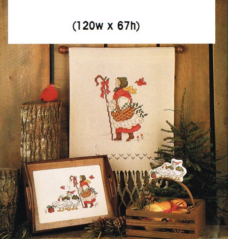 GOOSE GIRL    CROSS STITCH PATTERN ONLY  -  KN  ERSS