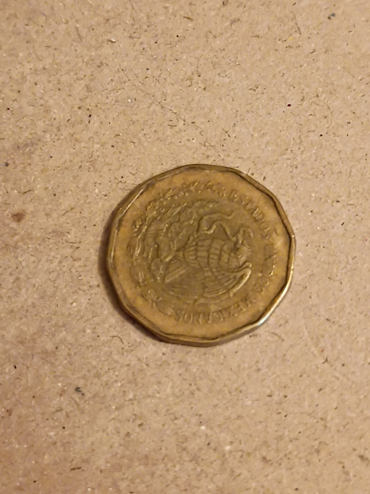 2007 20 Cent Mexican Coin