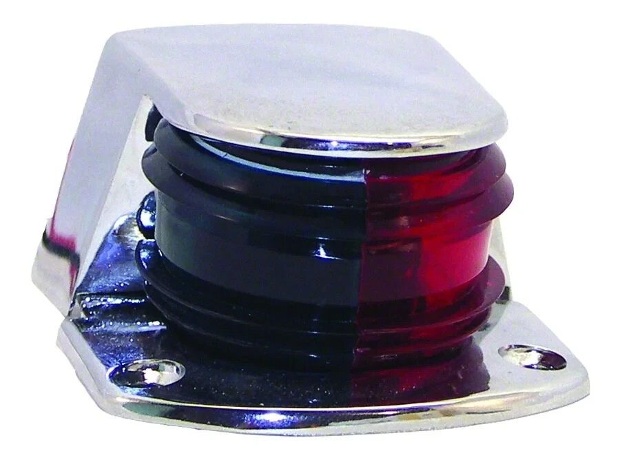 Invincible Marine Red/Green Small Combination Bow Light 12V BR51202 CB