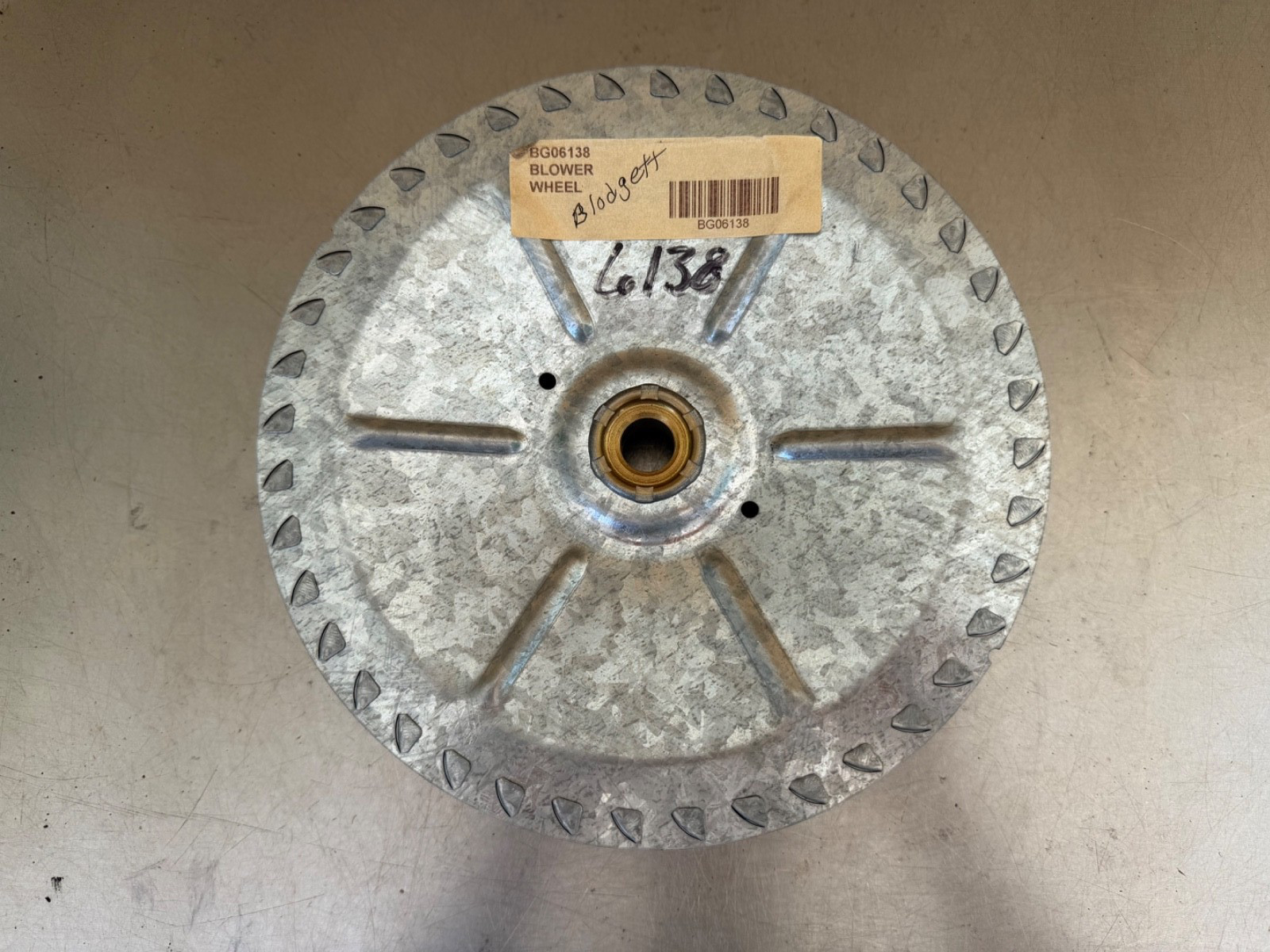 Blodgett 6138 Replacement Blower Wheel Assembly - Free Shipping!    B-16