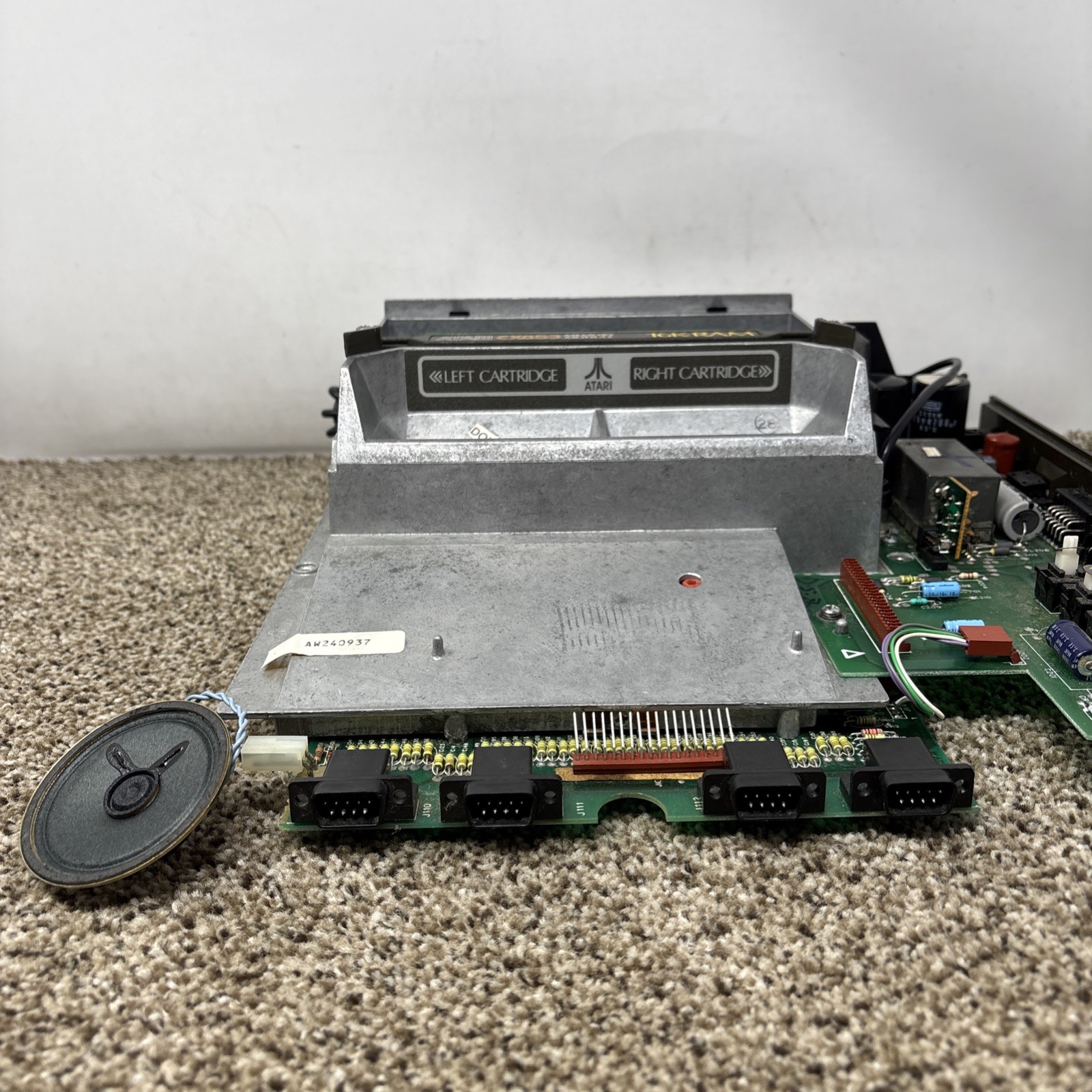 Atari 800 Computer Complete Motherboard Tested And Working READ! Finicky Button