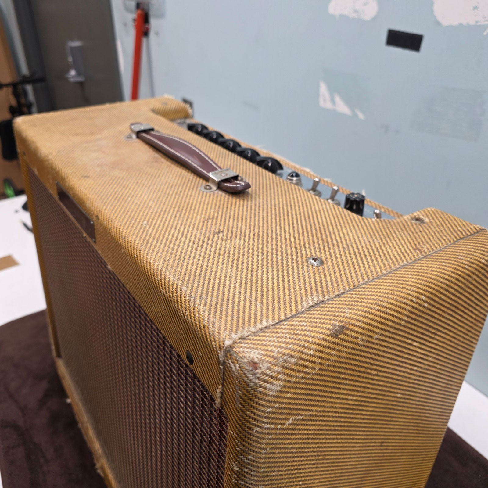 Fender 1957 Super Amp Narrow Panel 5E4 (624) USED *VINTAGE*