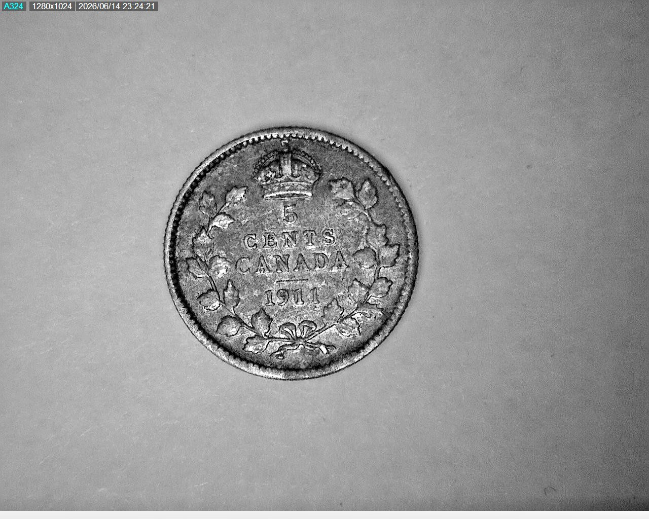 1911 CANADIAN FIVE CENTS