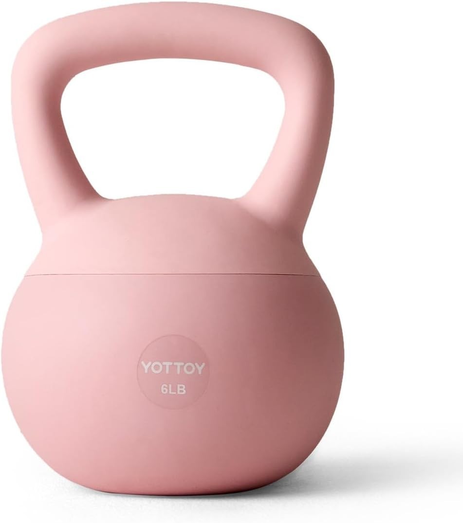 "Soft Kettlebell,Kettlebell Anti-Slip Grip Weight for Home Workouts, Kettlebel..