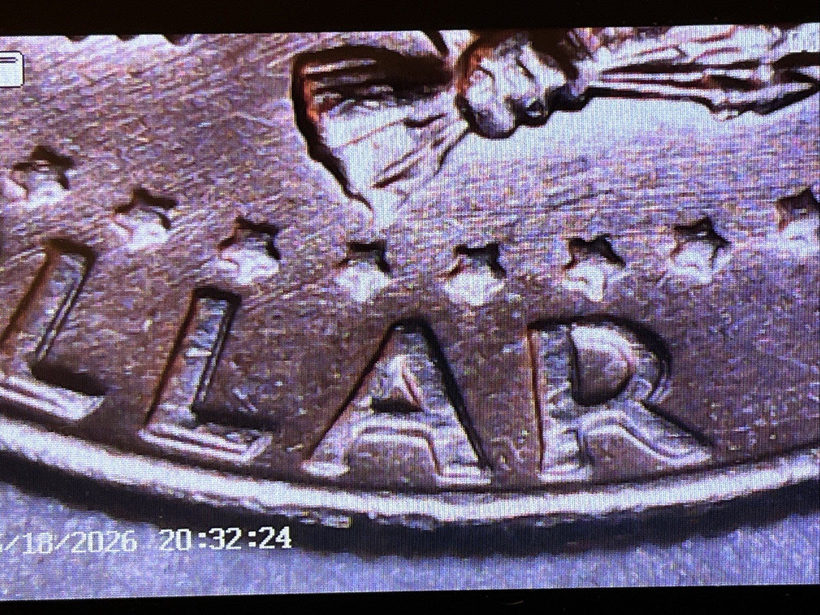 1973 D Kennedy Half Dollar Double Die Reverse