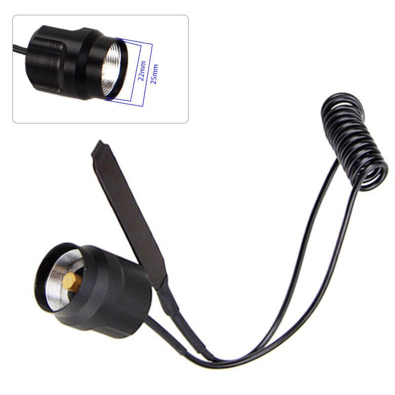 Rechargeable LED Flashlight 10000LM Hunting White Light Torch With Scope Mount