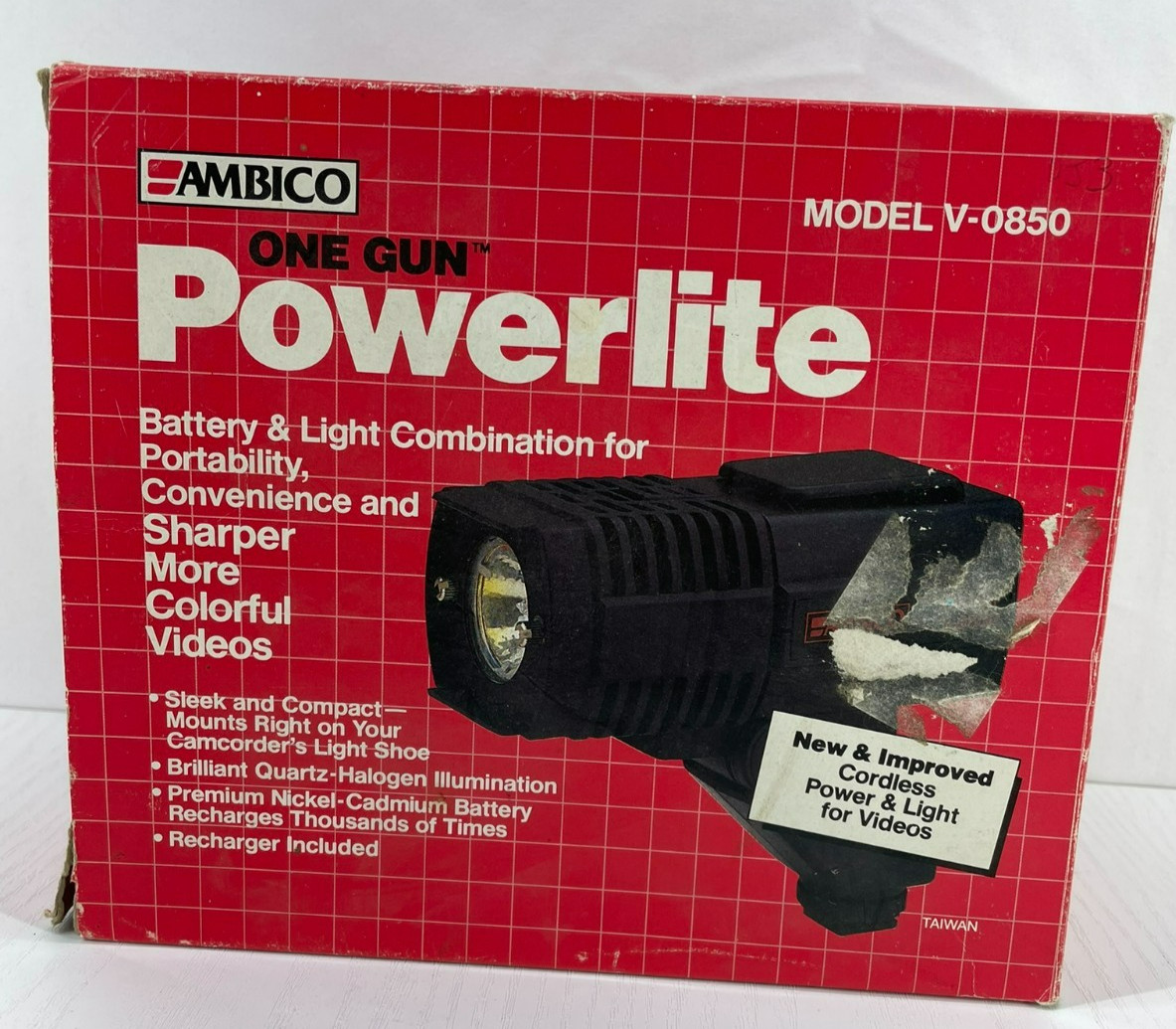 WORKNG Ambico Model V-0850 Compact One Gun Powerlite with Box