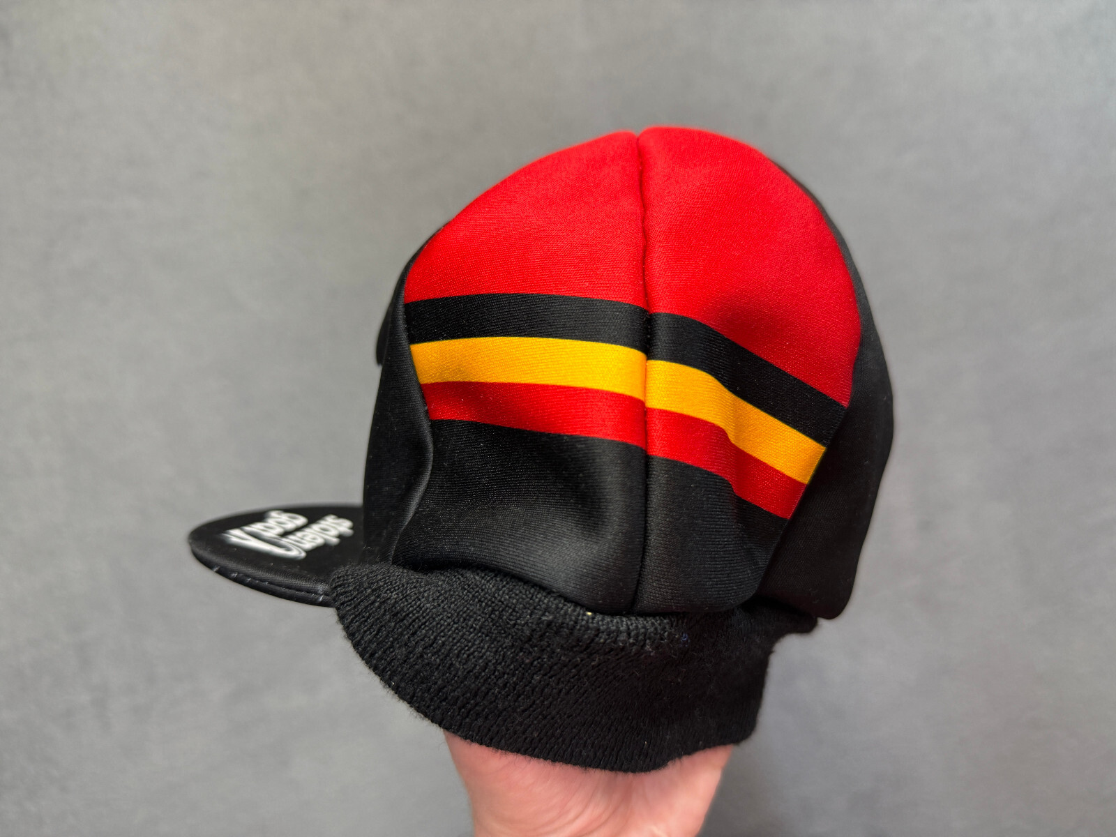 stolen goat black warm cycling hat cap