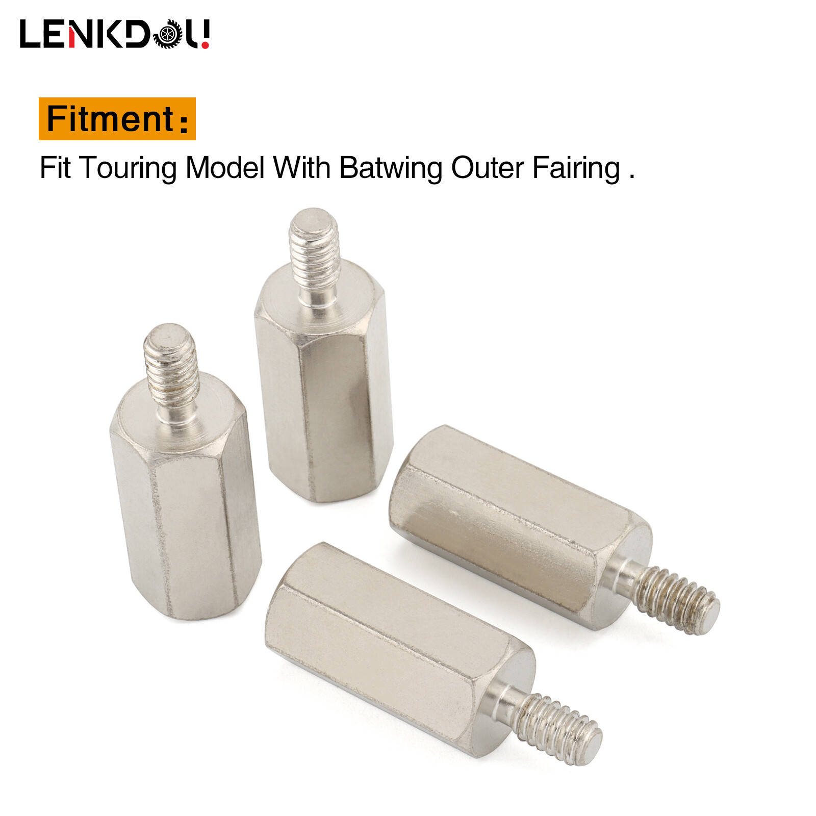 Batwing Extender Nut Standoff Stud Outer Fairing For Harley Electra Street Glide