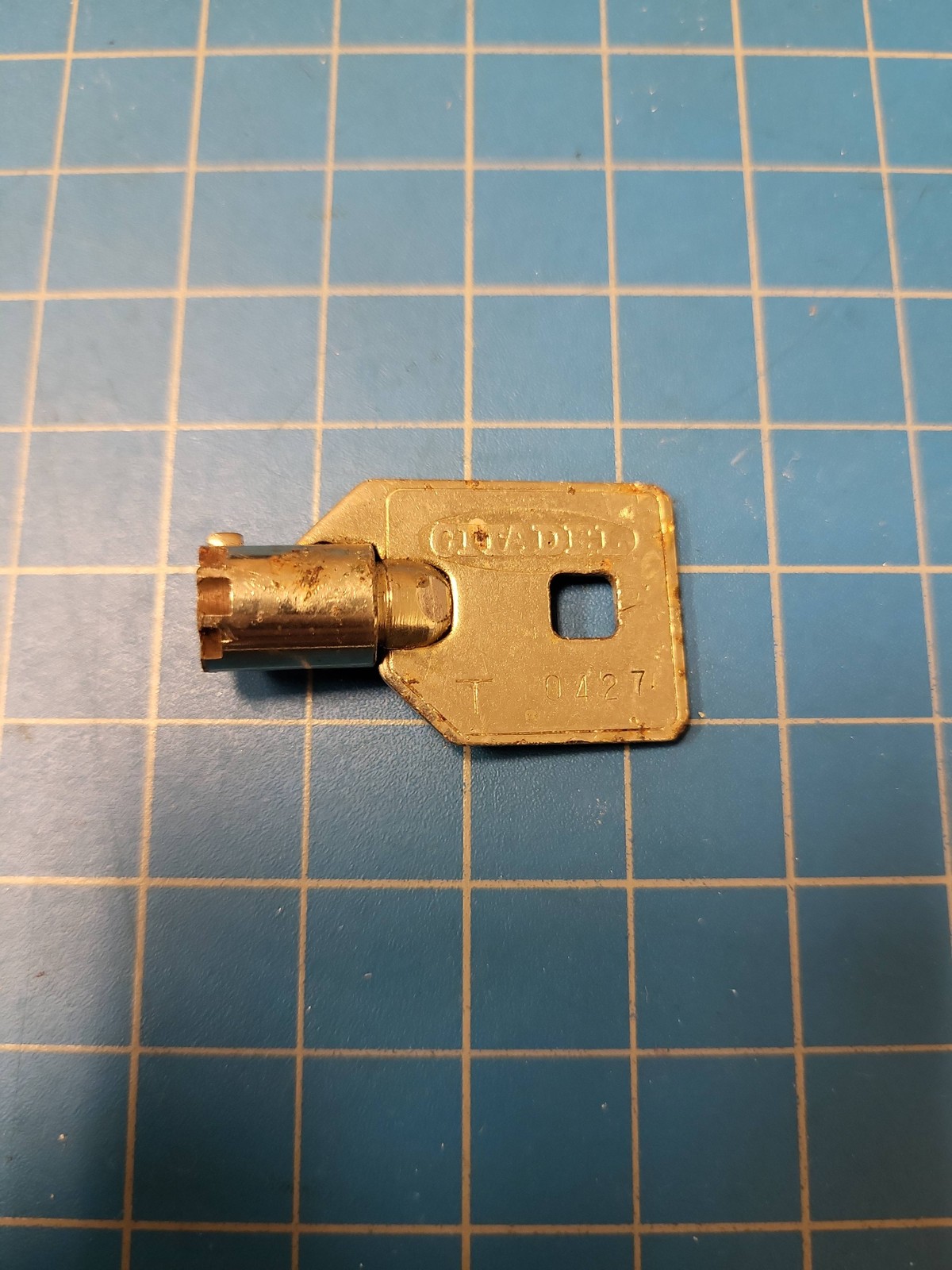 Citadel Safe Deposit Box Key T0427 Lock Security Replacement Vault Bank