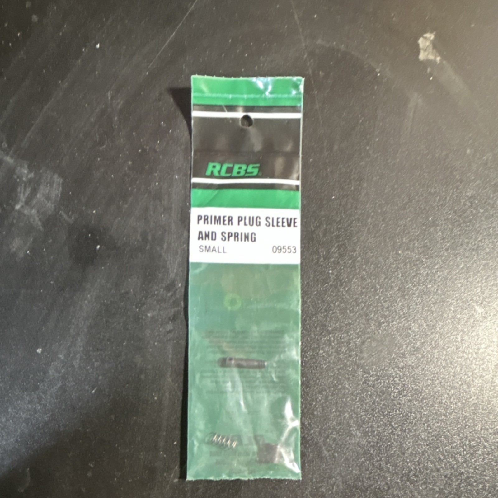 RCBS Primer Plug Sleeve and Spring Small, Priming Tool, Model 09553, MPN 09553