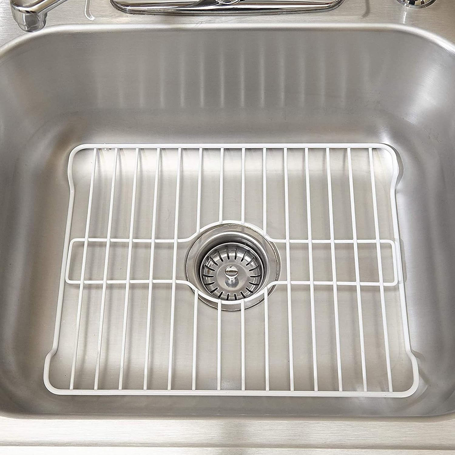 Small White Sink Protector