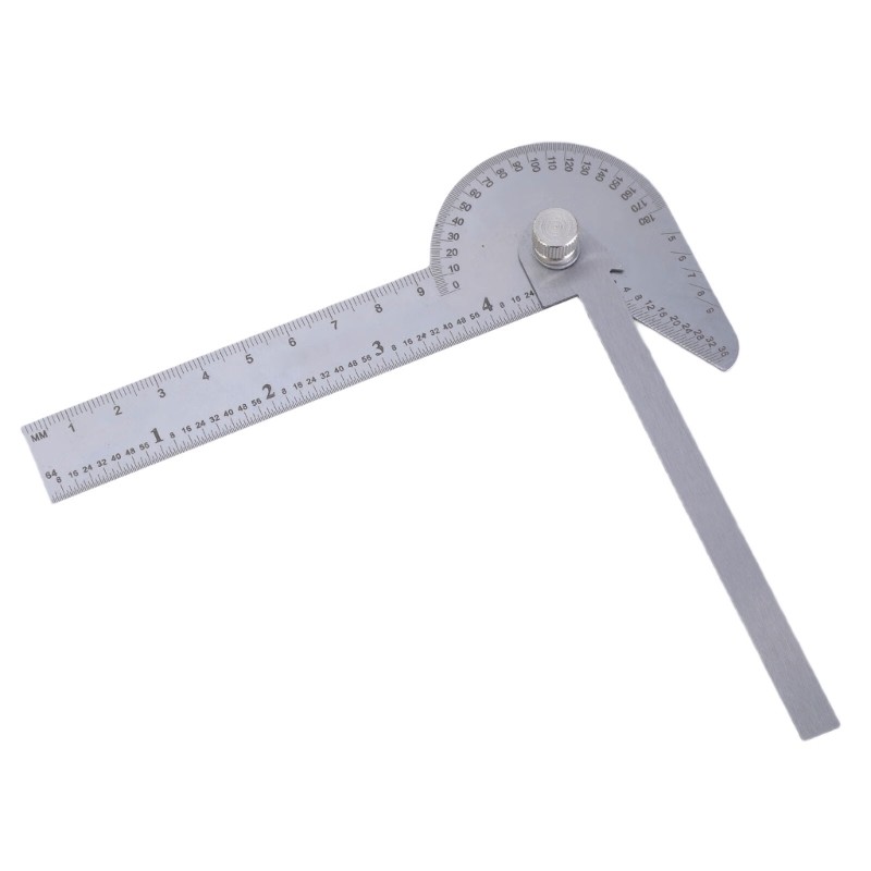 9cm 4 Inch Multipurpose Protractor Clear Scale for Accurate Angles Measurement