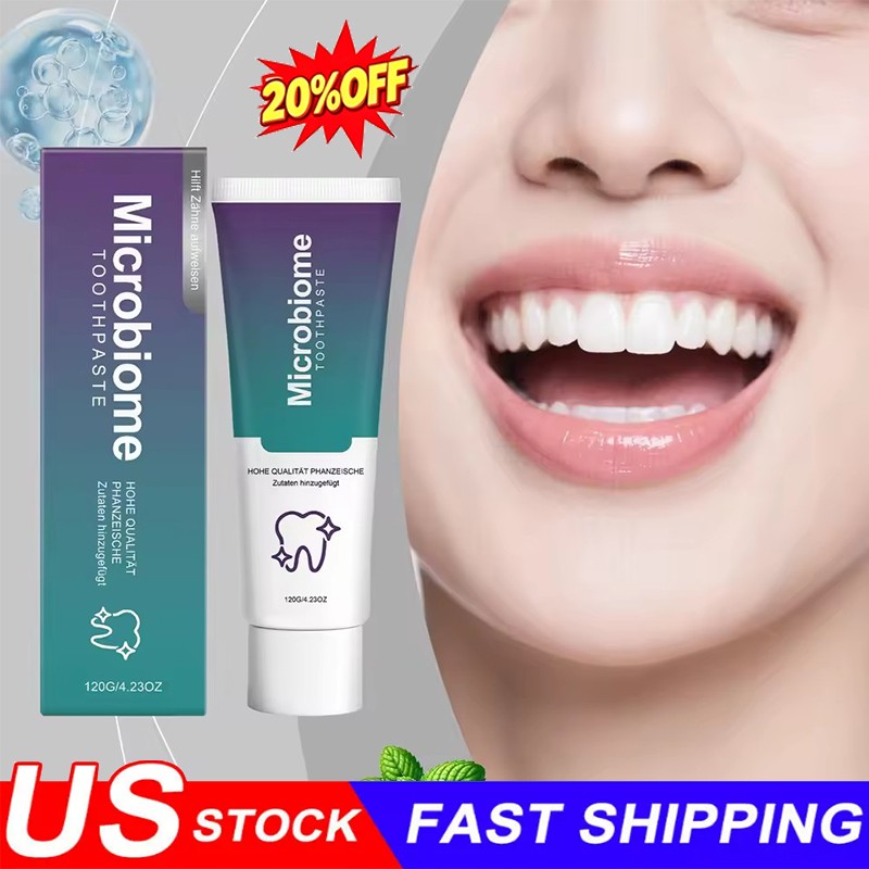 Microbiome Mint Flavor Gum Toothpaste Cleaning Toothpaste Sensitive Teeth US
