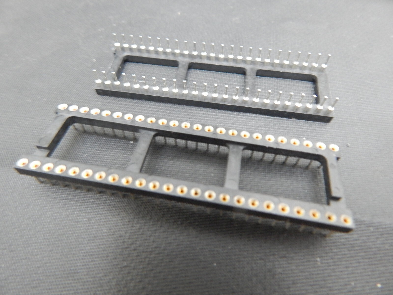 AUGAT 48 PIN DIP SOCKET MACHINED PIN - LOT OF 2 - USA SELLER FAST SHIPPING