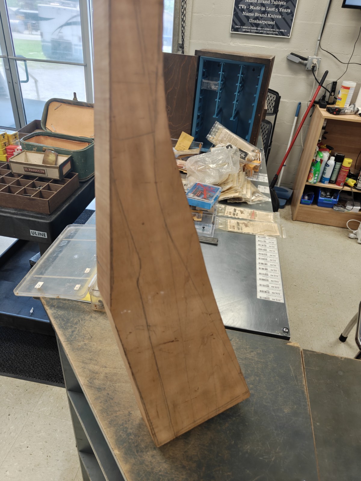 60" Stock Blank Wood Cherry for Kentucky Muzzleloader Long Rifle