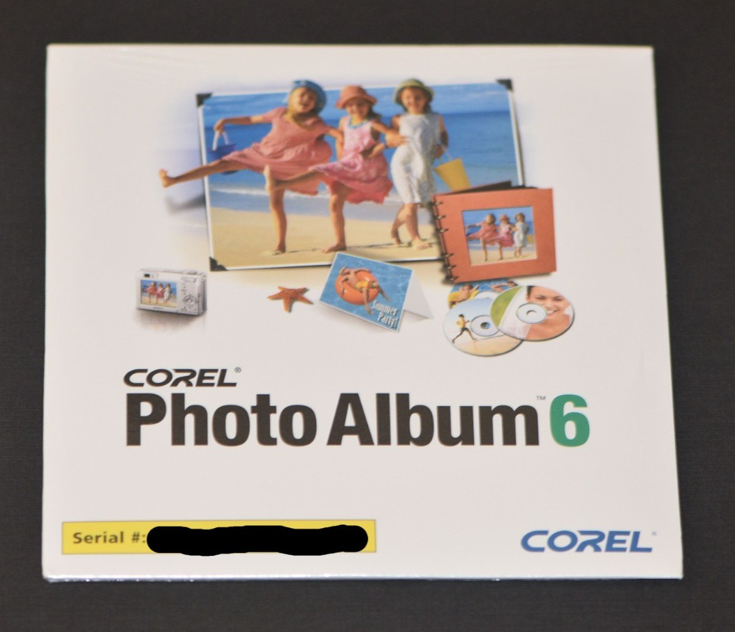 2005 Corel Photo Album 6 Compact Disc Standard Edition