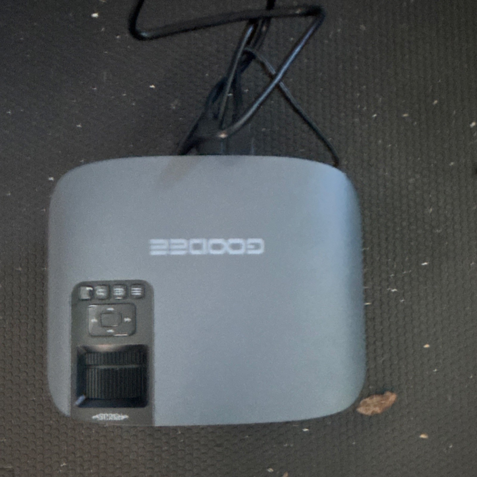 GooDee YG600 Gray Desktop Home Theater Projector