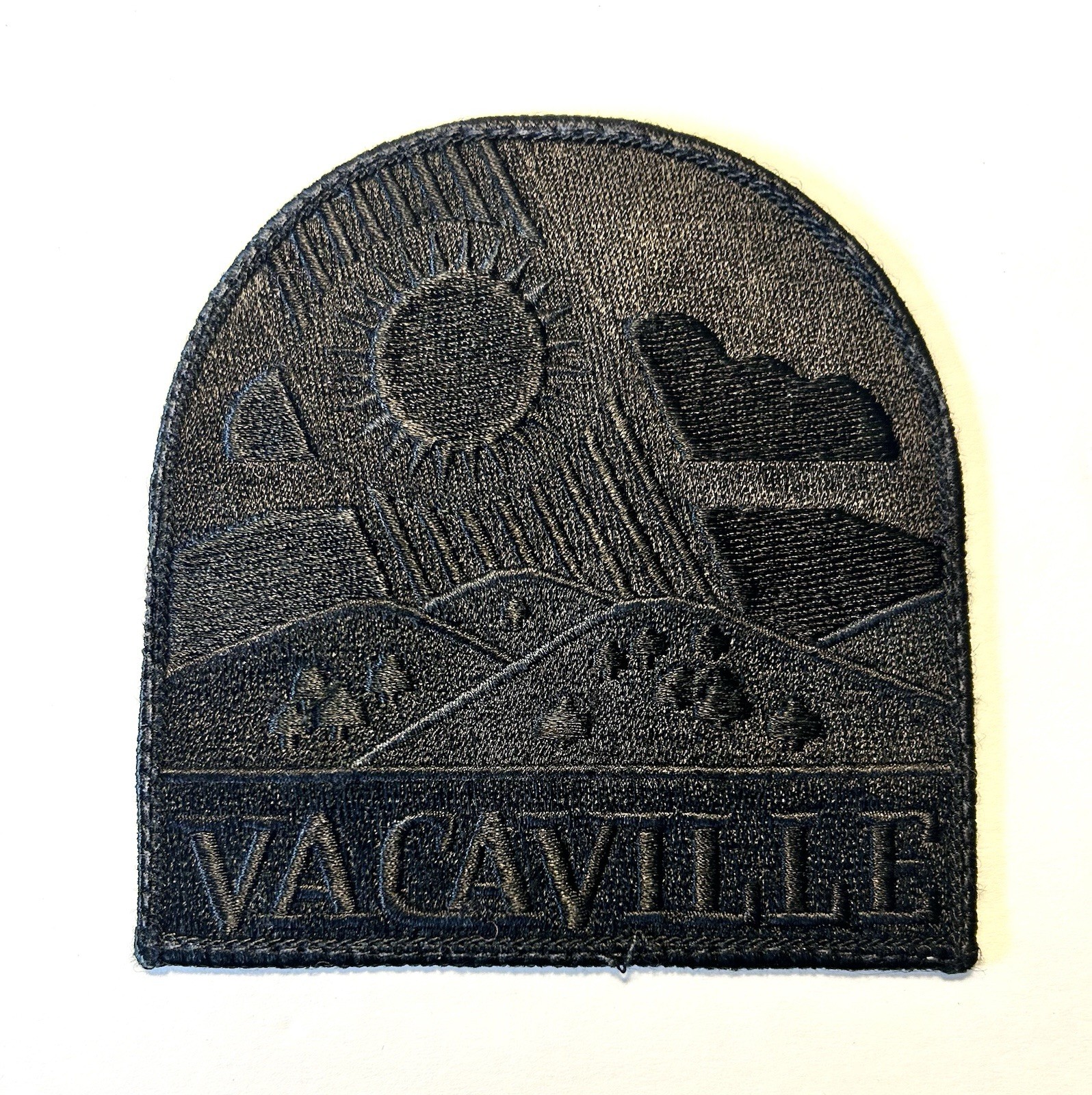 CALIFORNIA VACAVILLE POLICE DEPT PATCH SUBDUED SWAT SOLANO COUNTY #PDD34