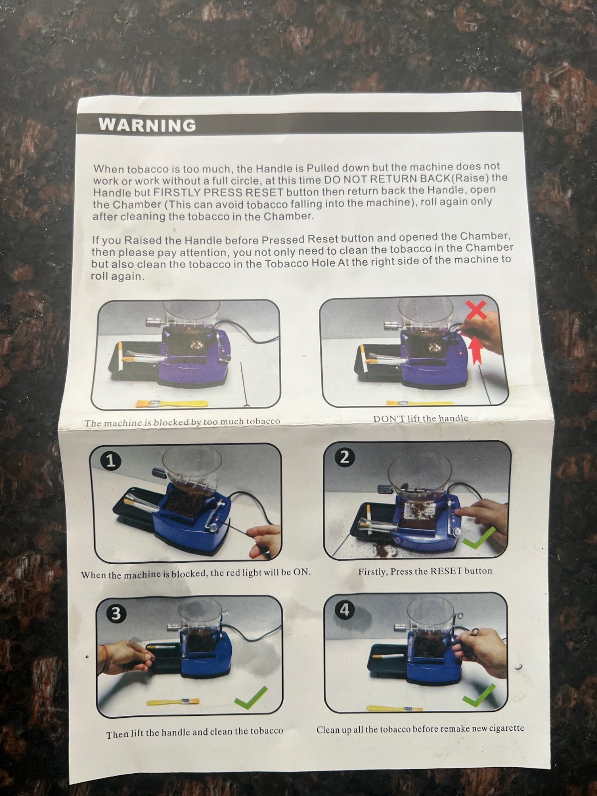 Electric Cigarette Rolling Machine