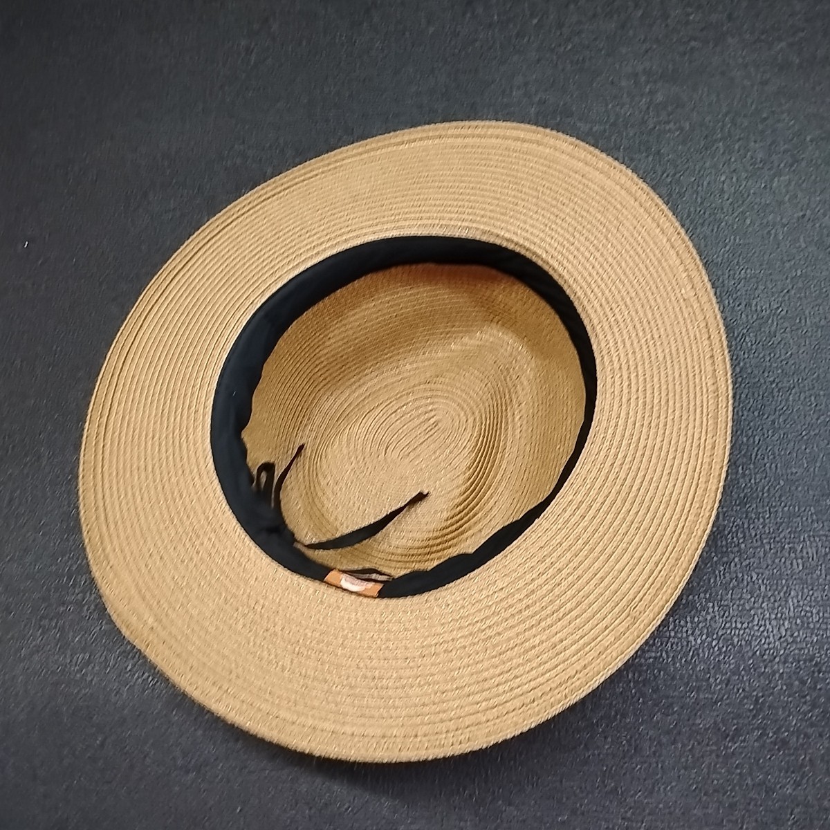 Solar Escape One Size Tan Soft Straw Wide Brimmed Sun Hat