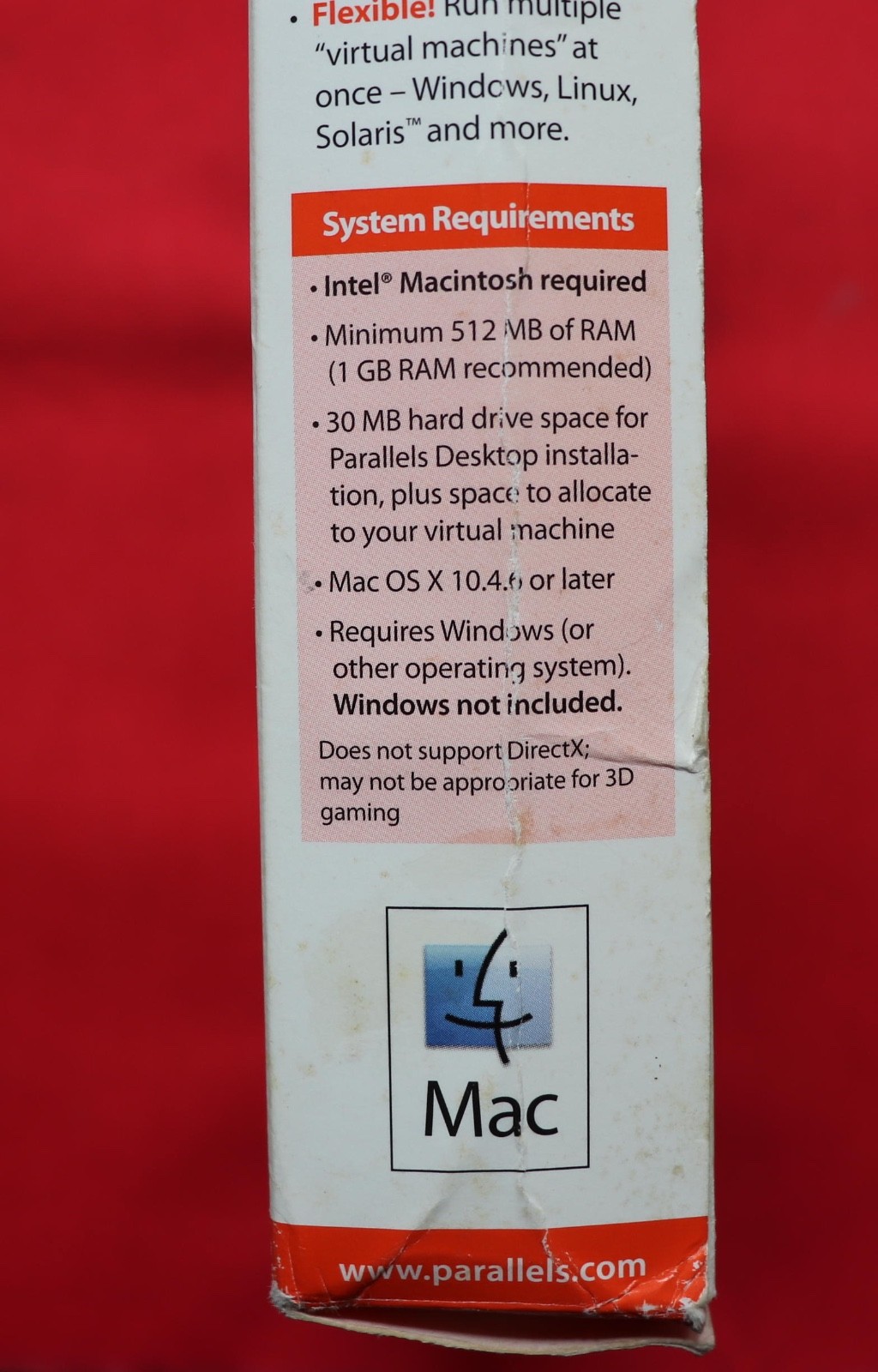 PARALLELS DESKTOP FOR INTEL MAC, RUN WINDOWS ALONGSIDE MAC OS X