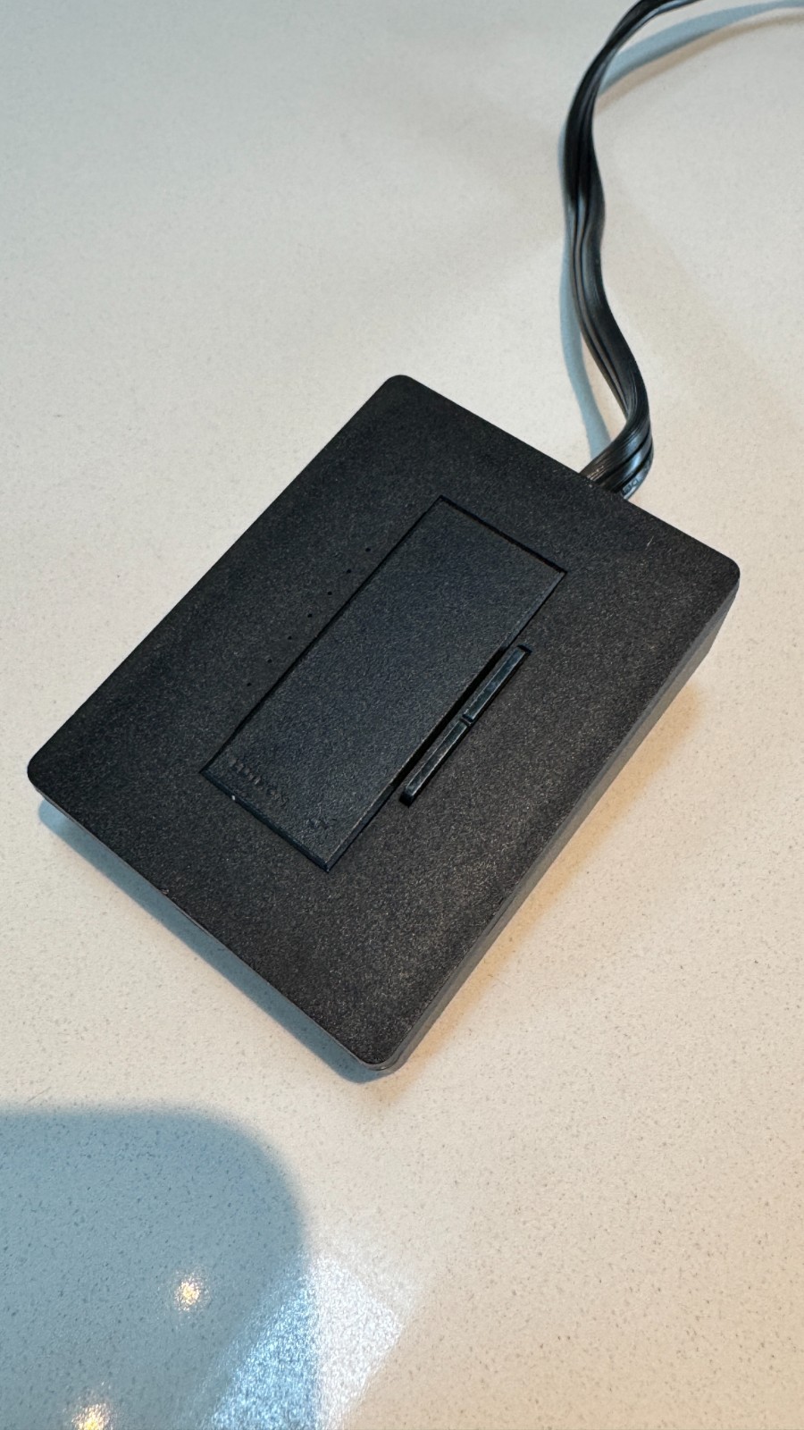 Lutron RRD-3LD Tabletop Lamp Dimmer RadioRa 2 & 3 Compatible - Black