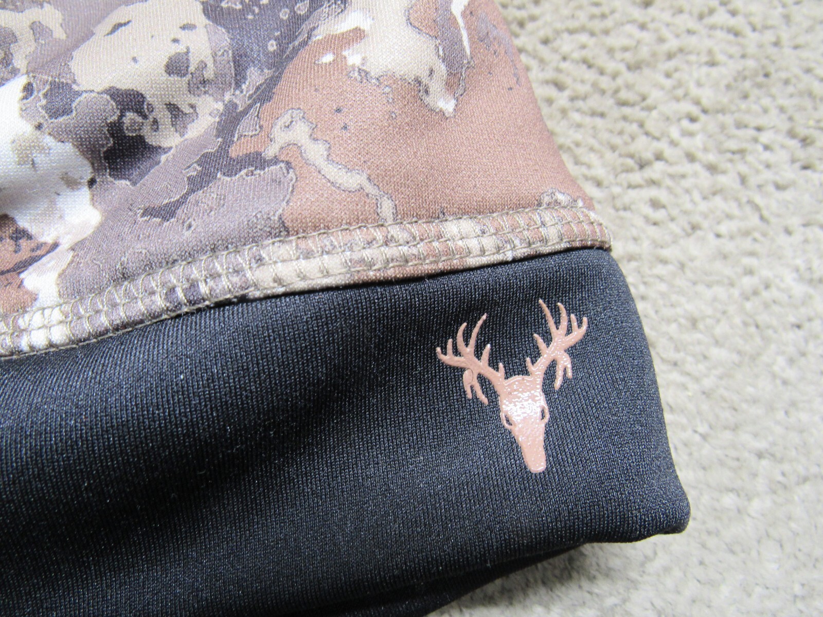 Hot Shot Veil Camouflage Fleece Beanie Hunting Hat Hawkeye One Size Double Layer