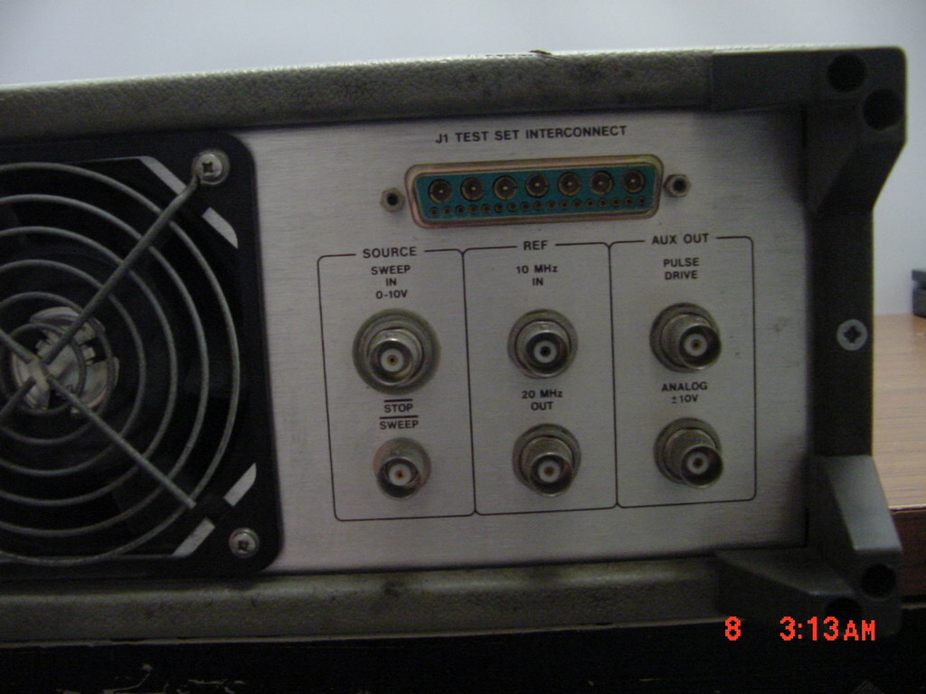 HP / Agilent 8510A 85102A Network Analyzer IF / Detector Section