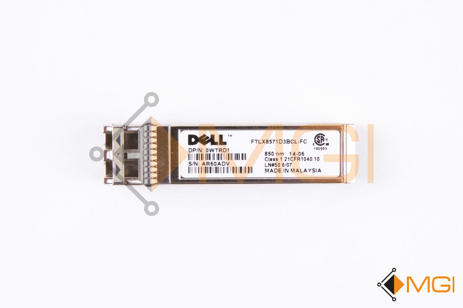 DELL FORCE10 10GBASE SFP+ // FTLX8571D3BCL-FC // FREE SHIPPING
