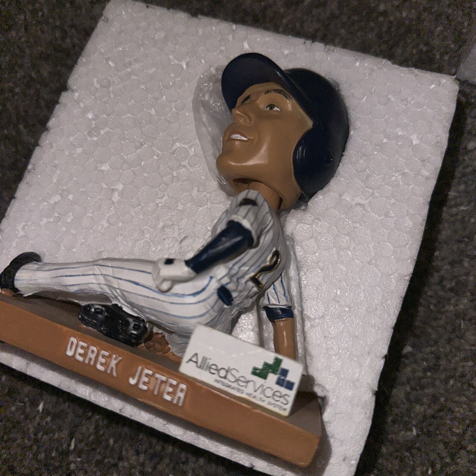 Derek Jeter BOBBLEHEAD Scr/WB Railriders AAA Minor League