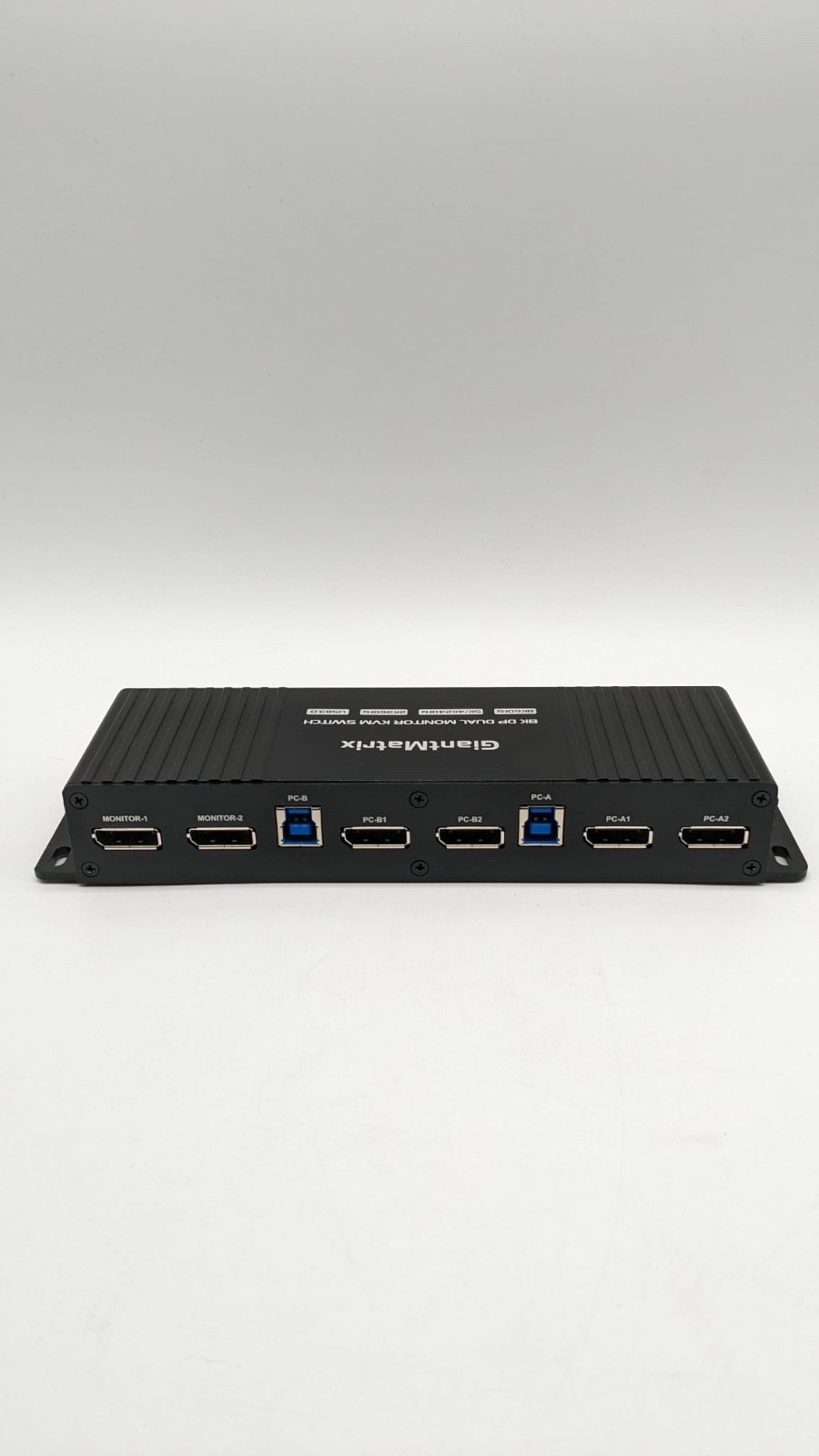 Kvm Switch Displayport 2 Monitors 2 Computers 4K Open Box