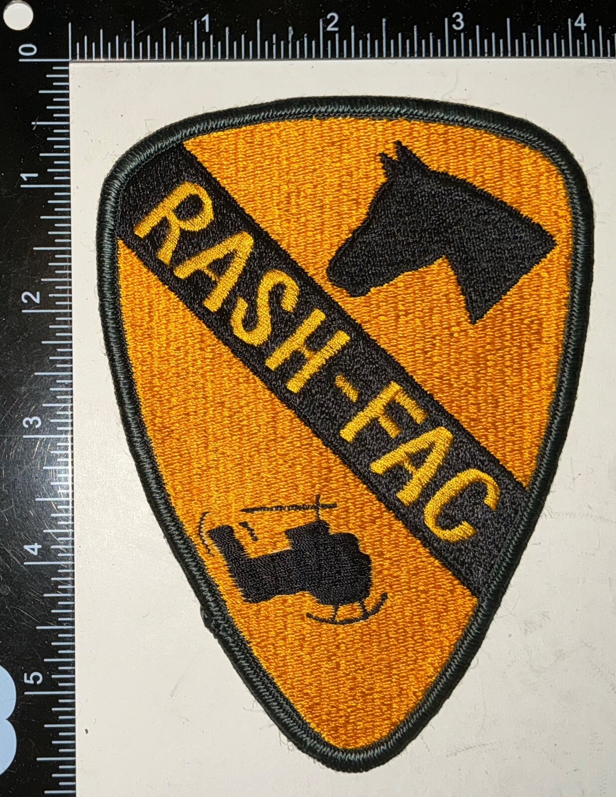 REPRODUCTION Vietnam War 1st Cavalry Division RASH FAC Forward Air Control Patch
