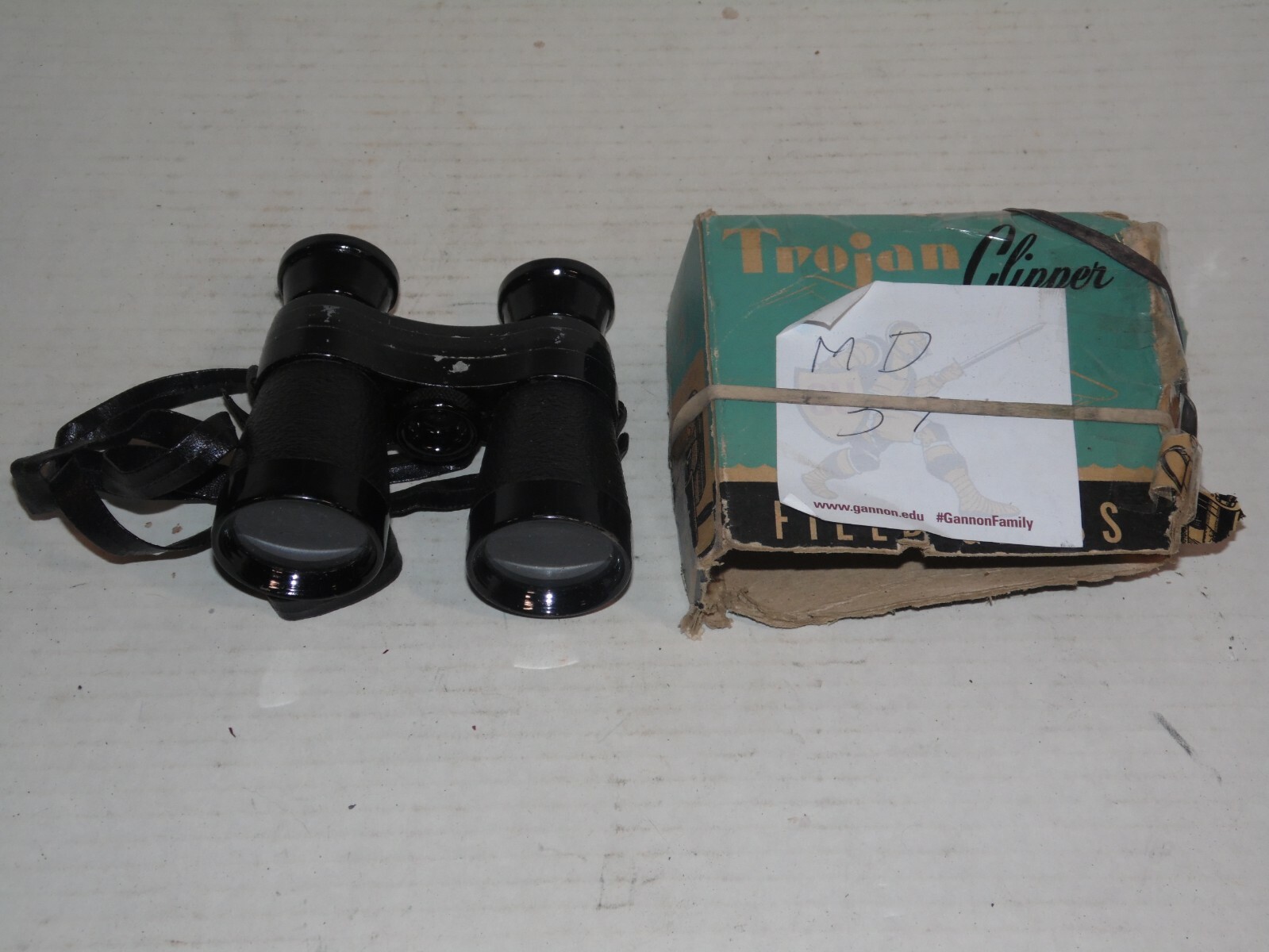 Vintage Trojan #30 Clipper Binoculars w/ Original Box