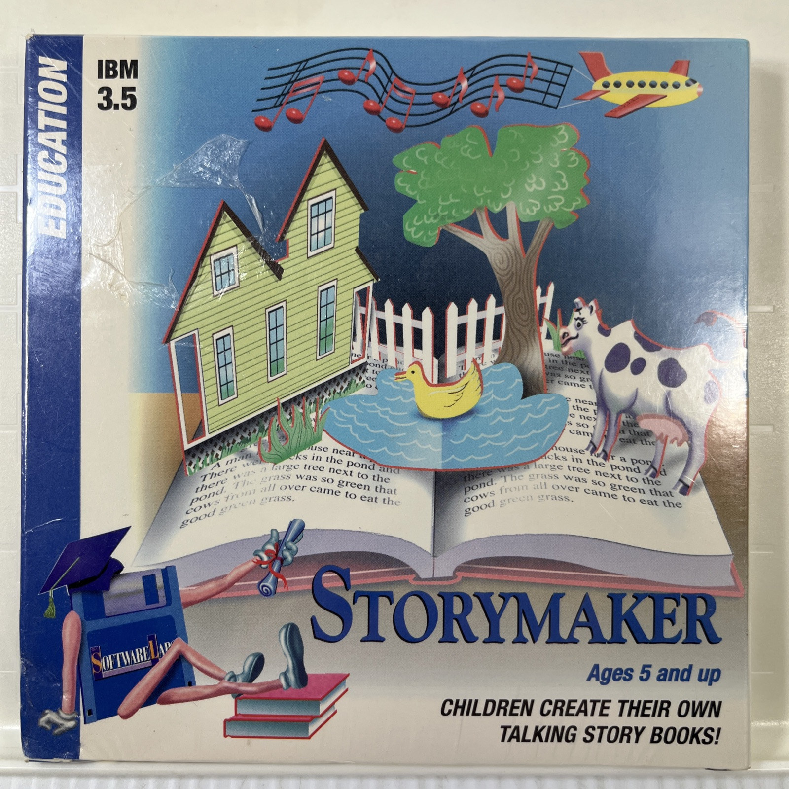 Storymaker Software Labs IBM 3.5 Children Create Talking Story Books