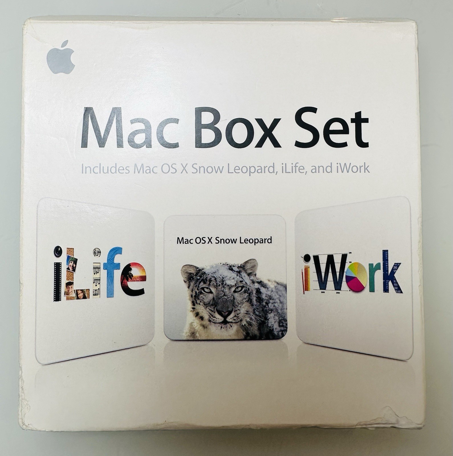 Apple Mac Box Set Snow Leopard iLife iWork Retail (Mac, 2009)