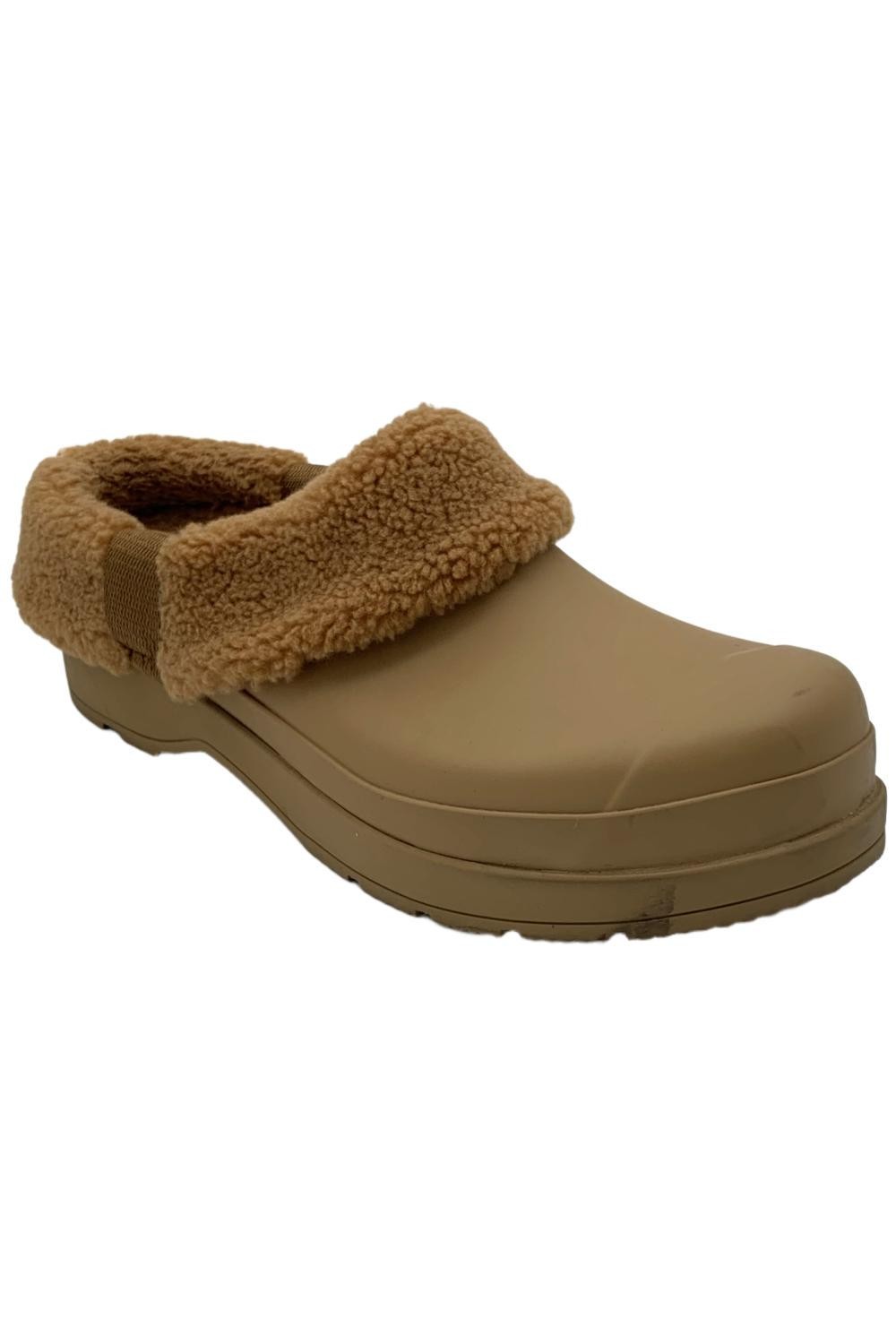 Hunter Women's Play Sherpa Insulated Clog Tawny
