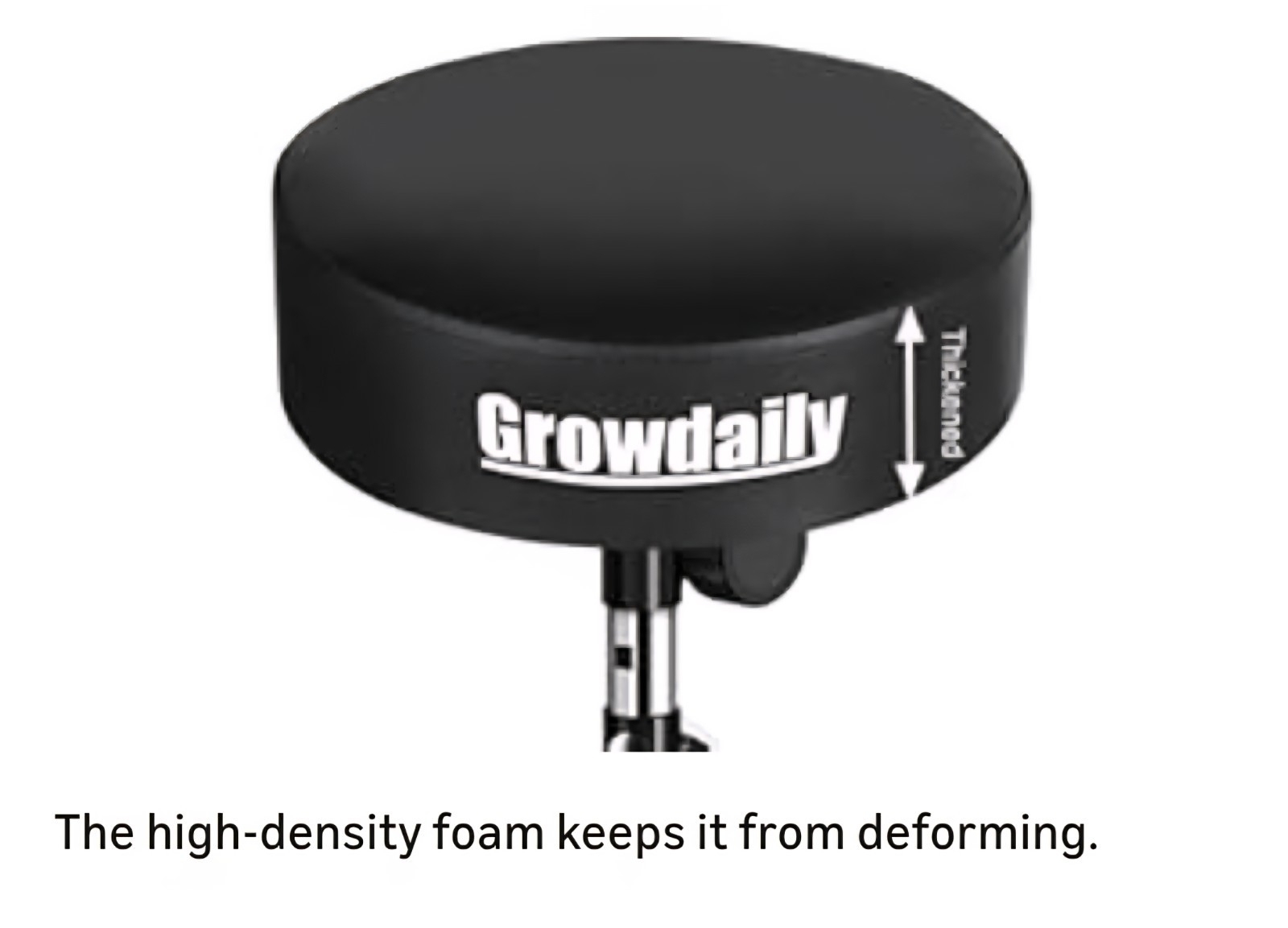 Drum Throne,Adjustable Stool Drum Universal Drum Throne Drummer Stool for Adu...