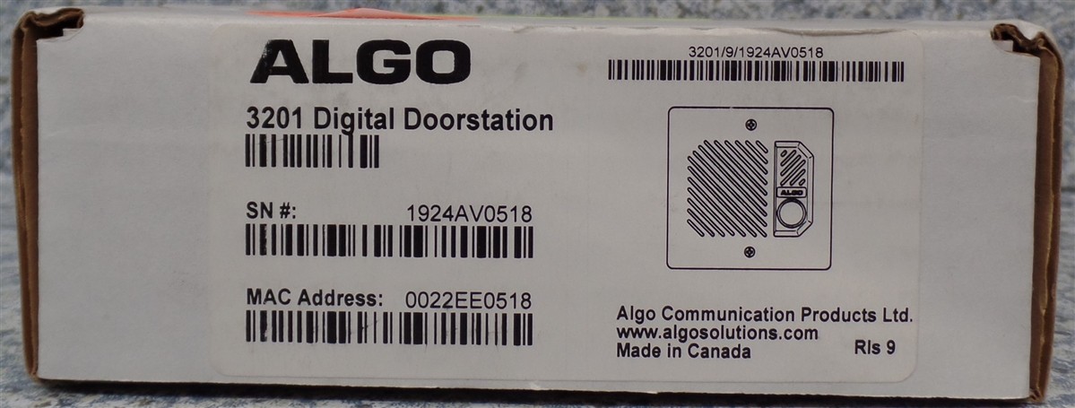 ALGO 3201 Digital Doorstation NEW