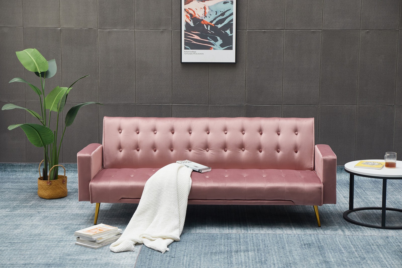 SOFA BED - ROSE