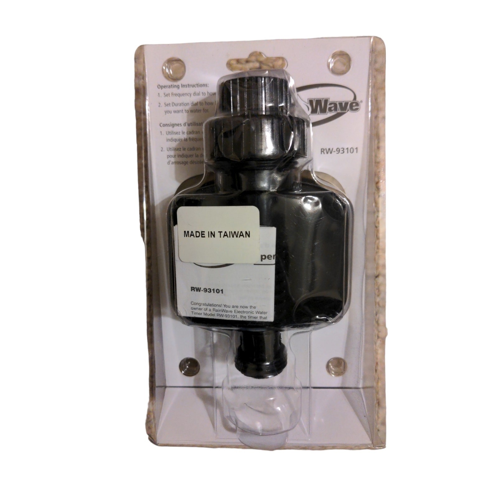 NEW Rainwave Electronic Water Timer - Model RW-93101 Rain Wave