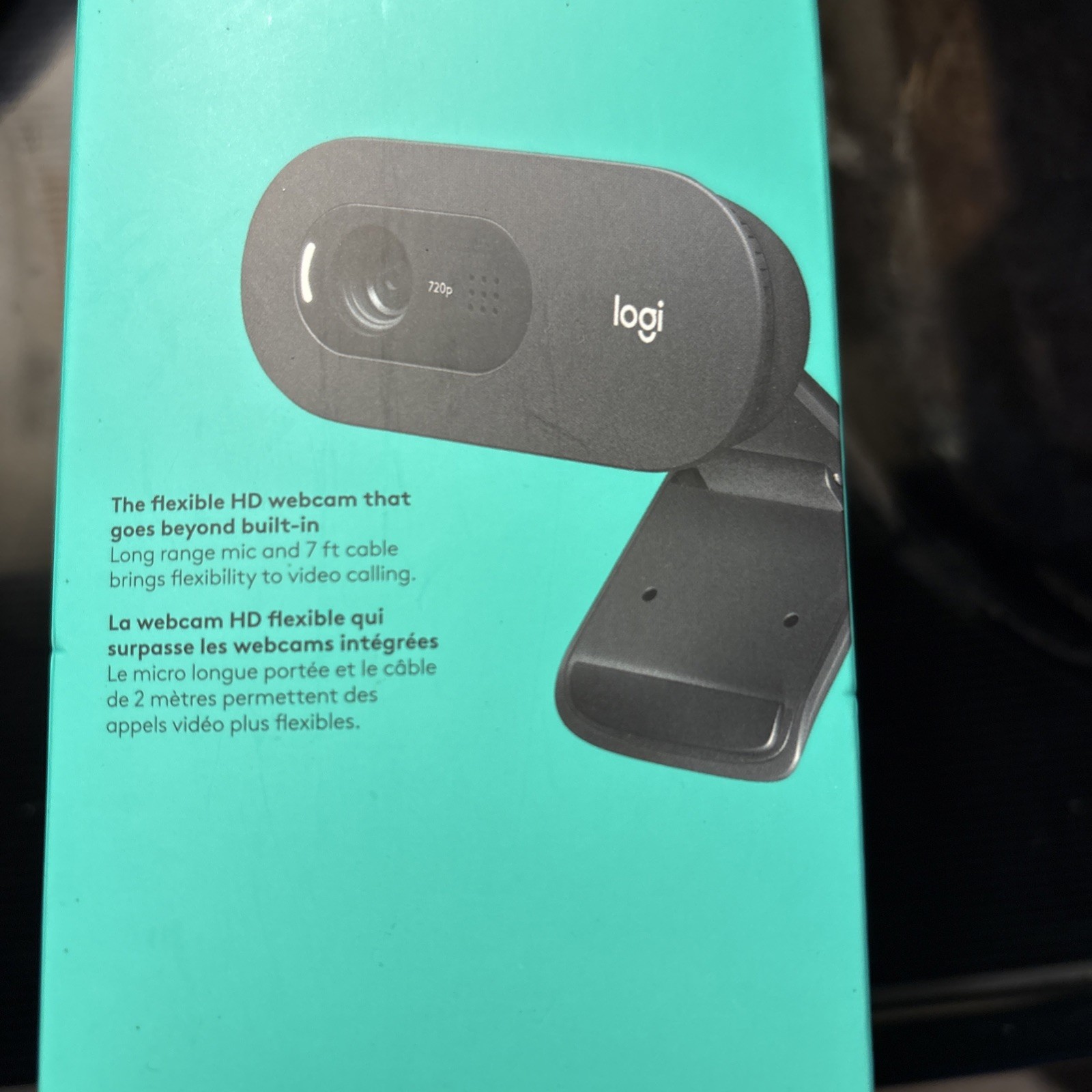 LOGITECH C505 HD WEBCAM WITH LONG RANGE MIC - NEW BOXED