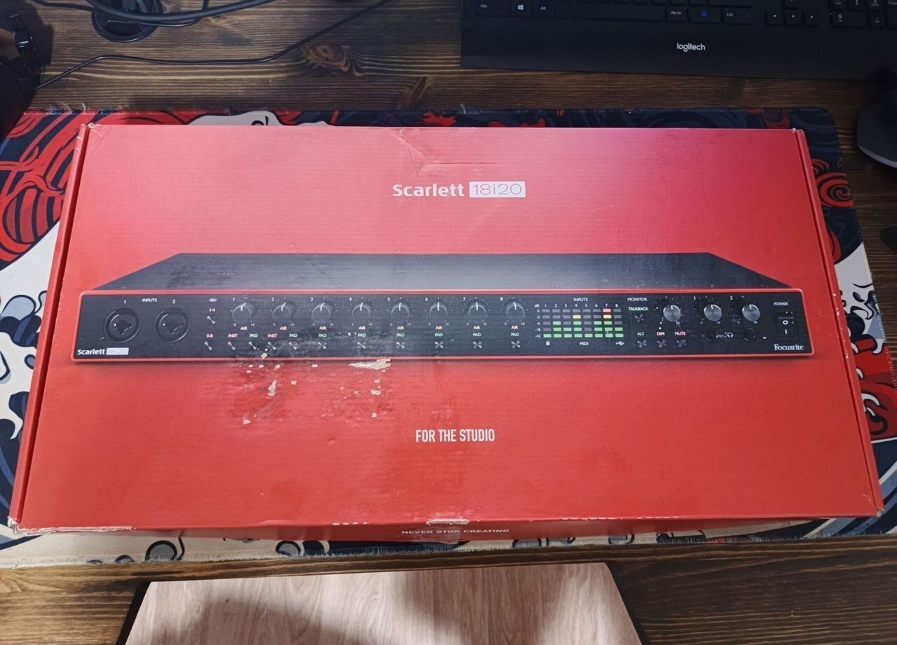 Focusrite SCARLETT-18I20-3G 3rd Gen. USB Audio Recording Interface