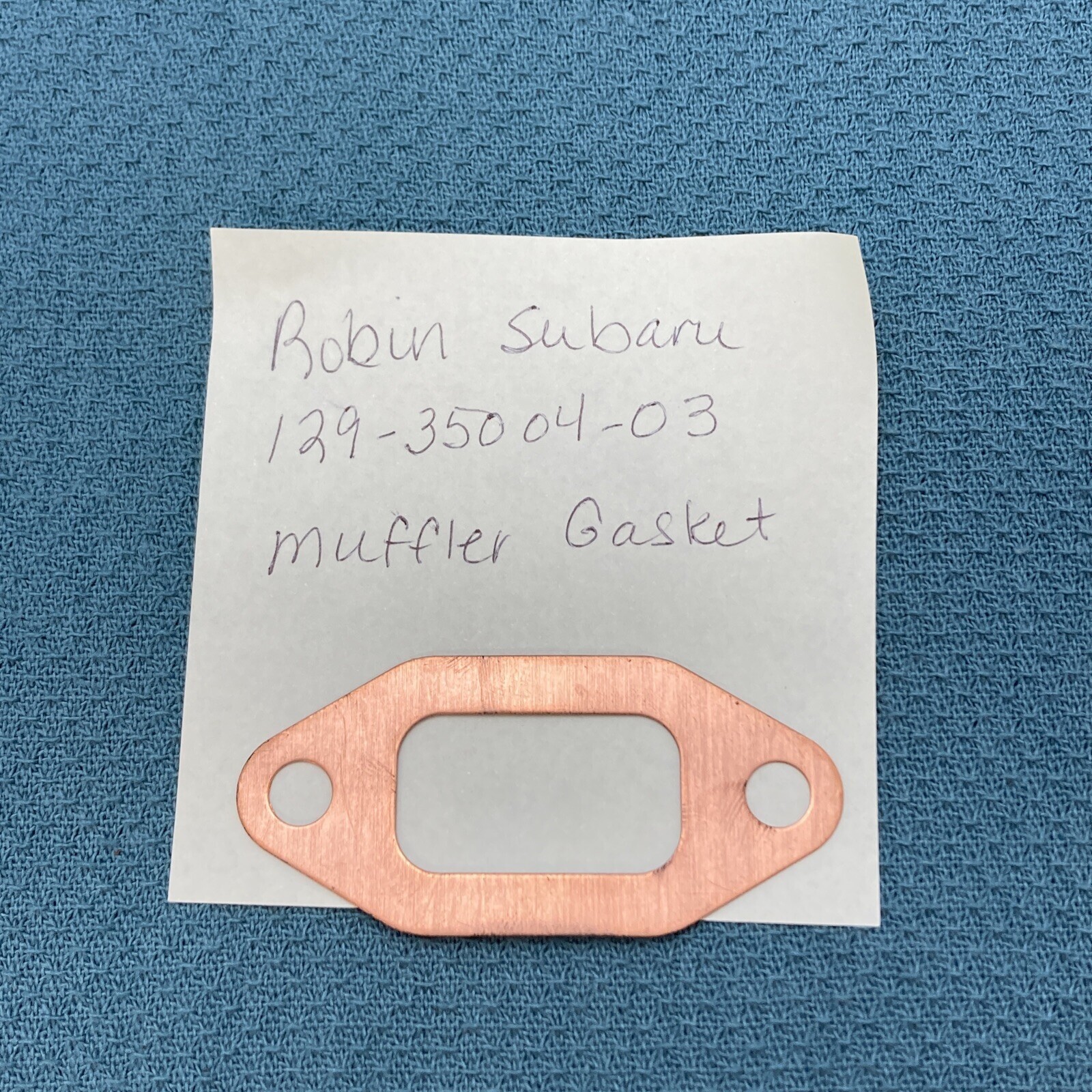 NEW REPLACES SUBARU ROBIN 129-35004-03 MUFFLER GASKET *COPPER