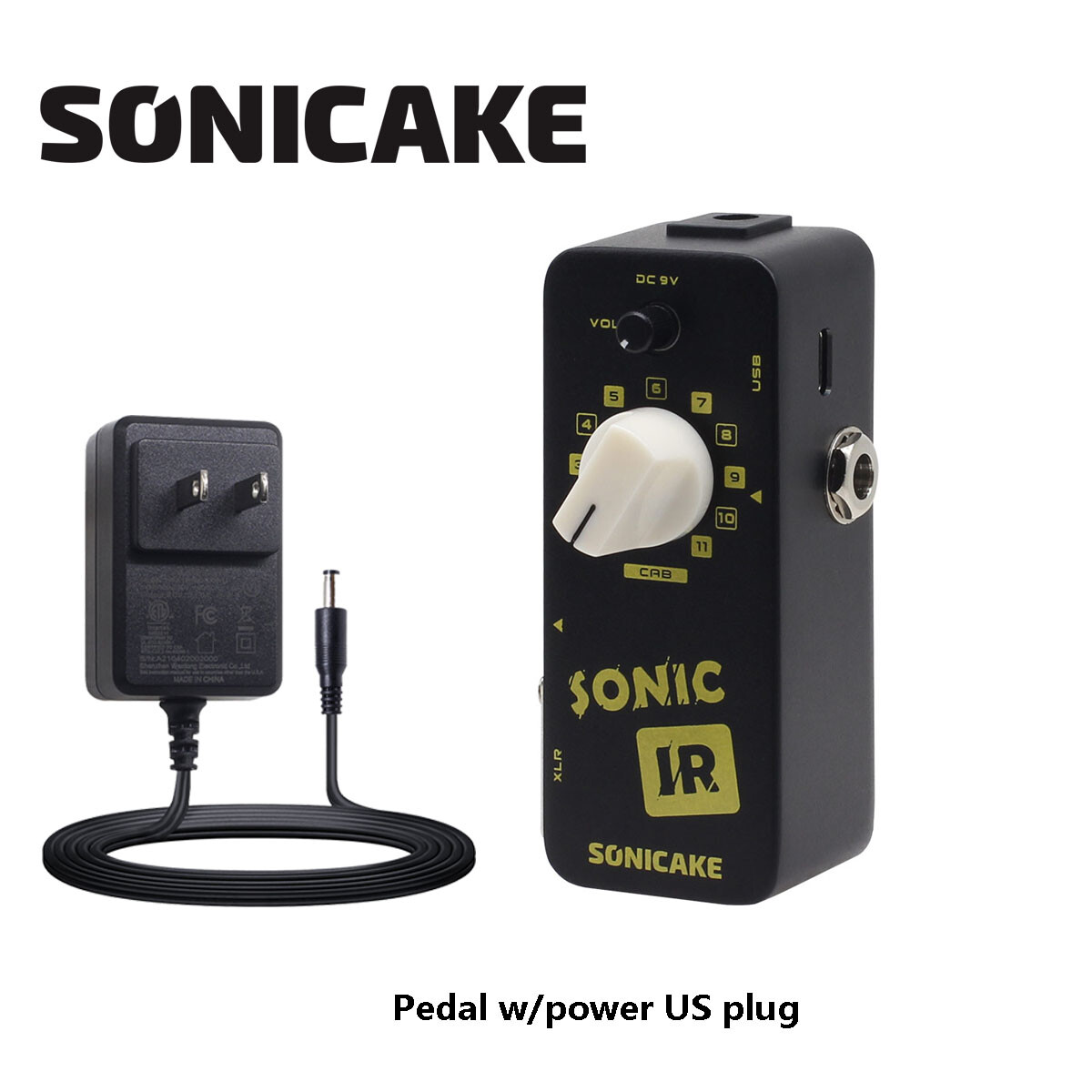 SONICAKE IR Speaker Cabinet Simulator Response Loader Guitar Bass Pedal