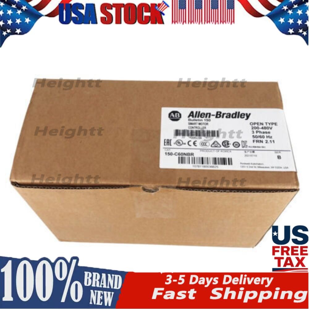 AB SMC Smart Motor Controller 150-C60NBR Sealed In Stock 150C60NBR US Free Tax