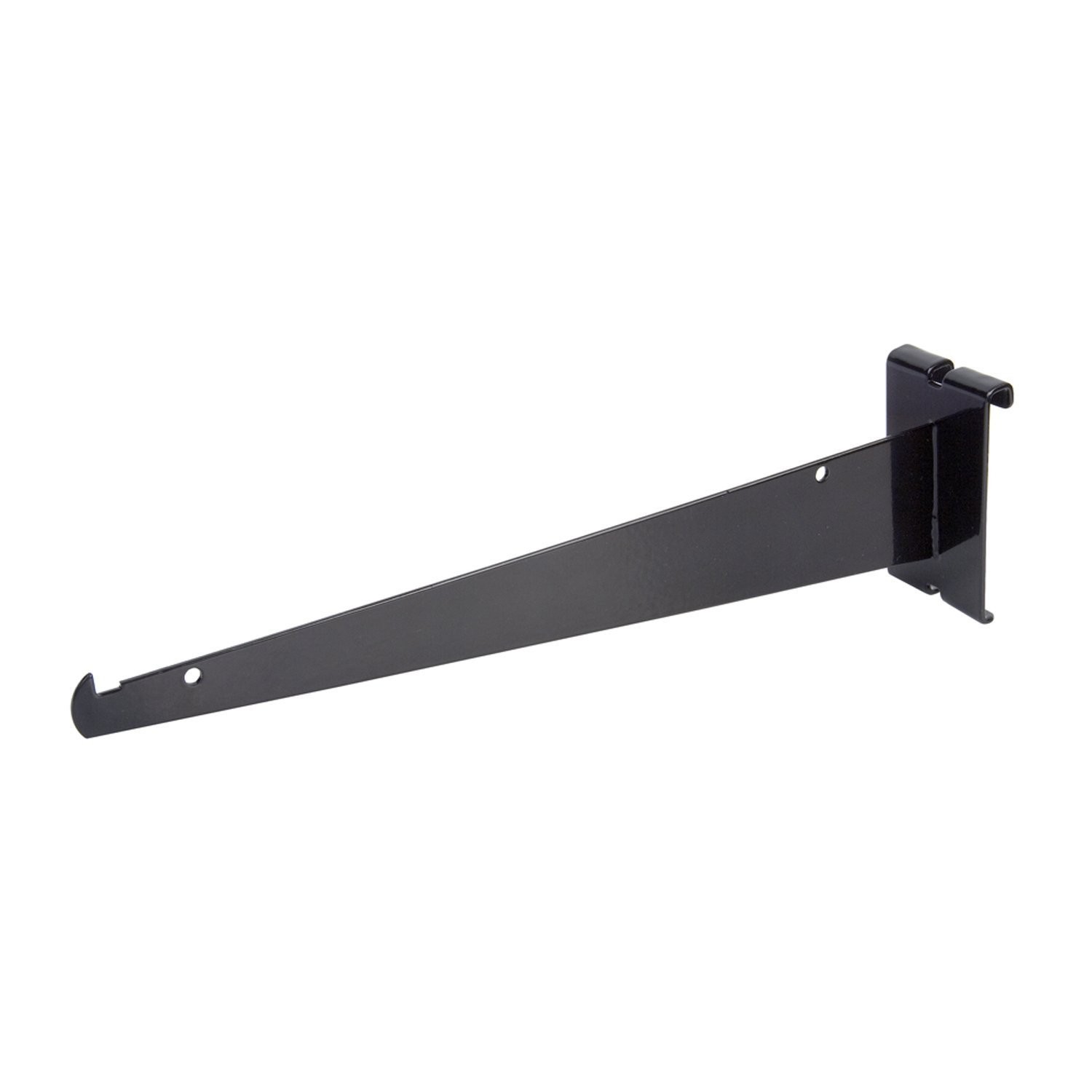 10 PCS 12 Inch Black Gridwall Panel Knife Shelf Bracket Storage Organizer