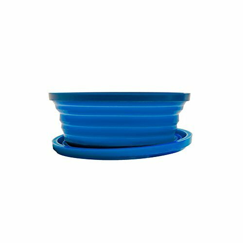 The Bear Gryll's Pack-It-Bowl Perfect for Camping Backpacking RV etc - Blue -